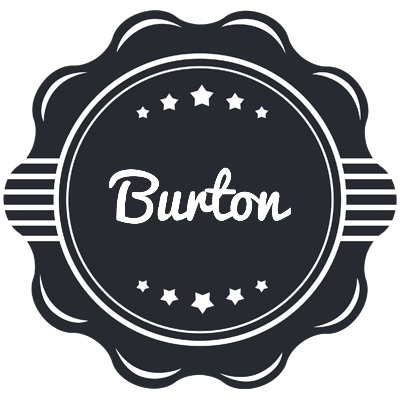 Burton badge logo