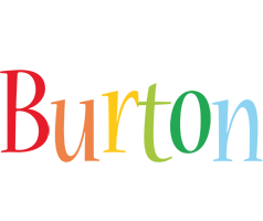 Burton birthday logo