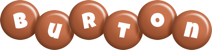 Burton candy-brown logo