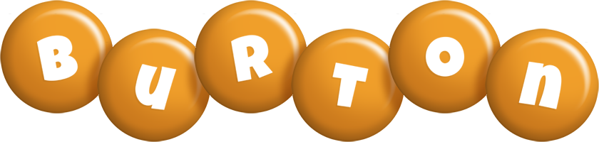 Burton candy-orange logo