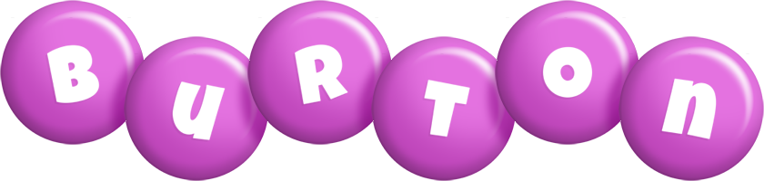 Burton candy-purple logo