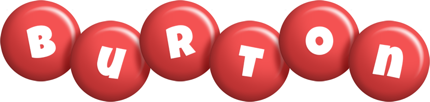 Burton candy-red logo