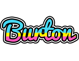 Burton circus logo