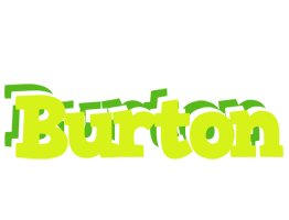 Burton citrus logo