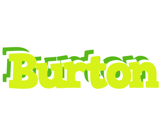 Burton citrus logo