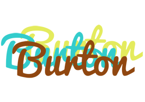 Burton cupcake logo