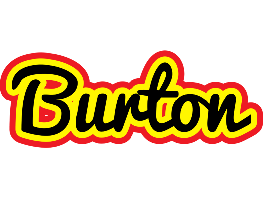 Burton flaming logo