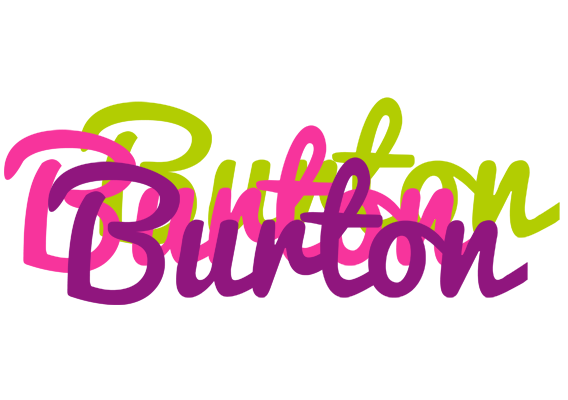 Burton flowers logo