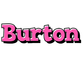 Burton girlish logo