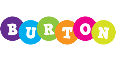 Burton happy logo