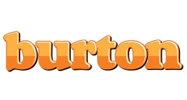 Burton orange logo