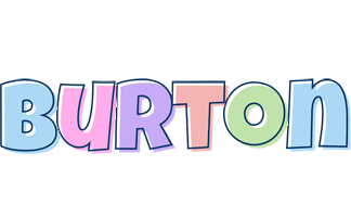 Burton pastel logo