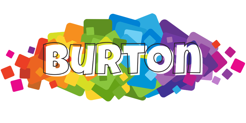 Burton pixels logo