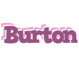 Burton relaxing logo