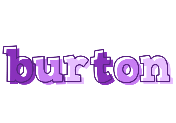 Burton sensual logo