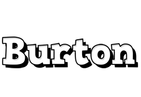 Burton snowing logo