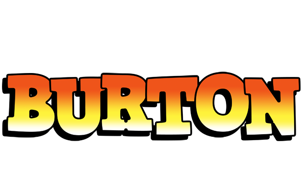 Burton sunset logo