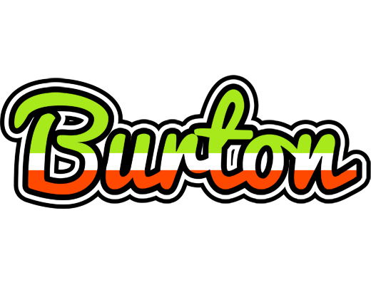 Burton superfun logo