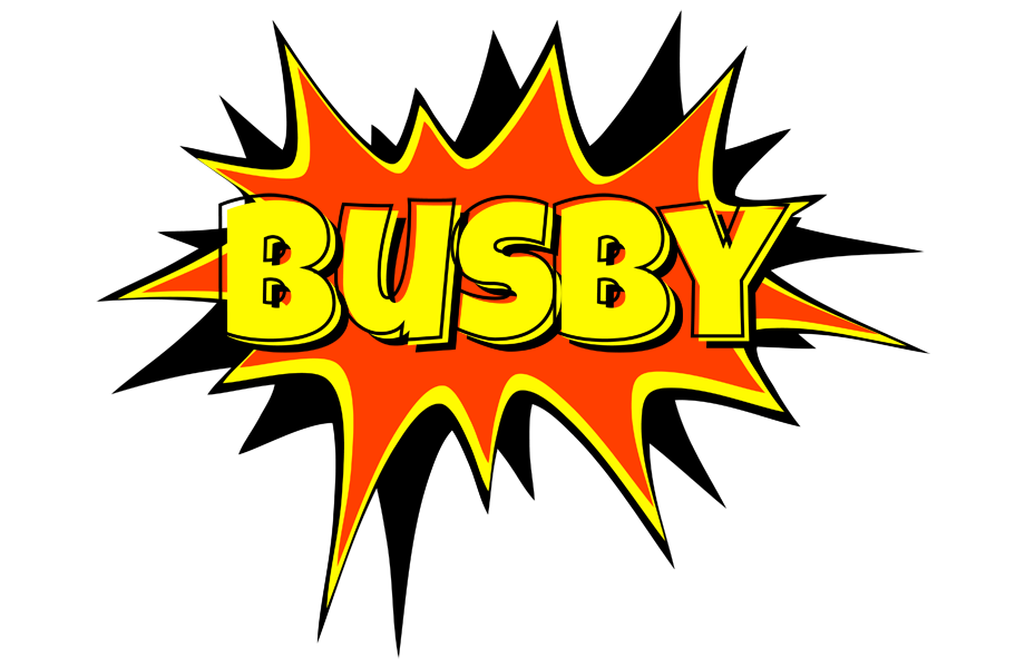 Busby bazinga logo