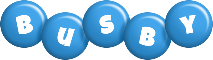 Busby candy-blue logo