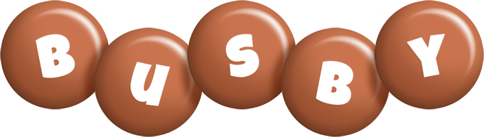 Busby candy-brown logo
