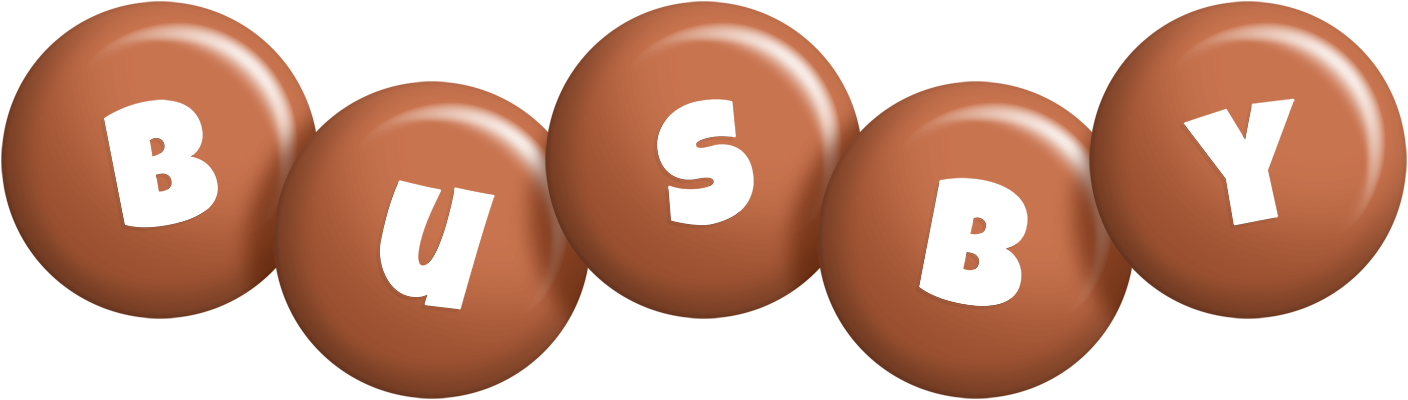 Busby candy-brown logo