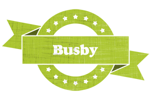 Busby change logo