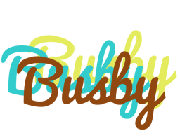 Busby cupcake logo