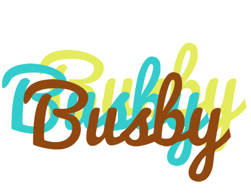 Busby cupcake logo