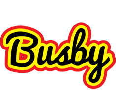 Busby flaming logo