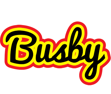 Busby flaming logo