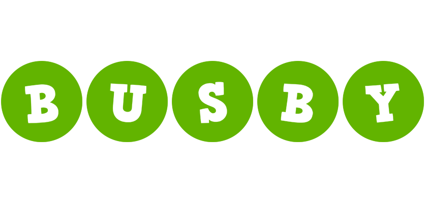 Busby games logo