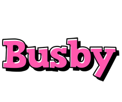 Busby girlish logo