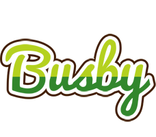 Busby golfing logo