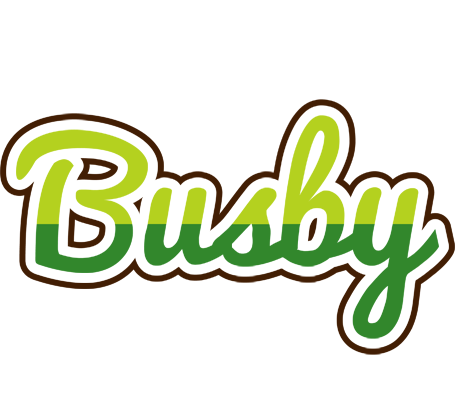 Busby golfing logo