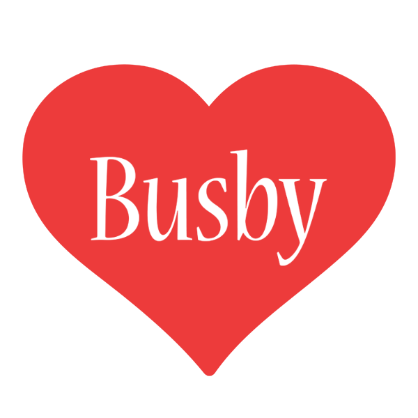 Busby love logo
