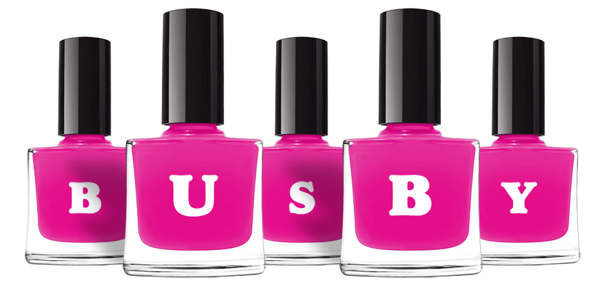 Busby nails logo