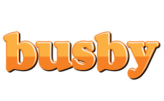 Busby orange logo