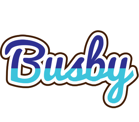 Busby raining logo