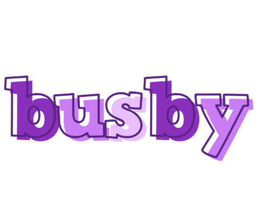 Busby sensual logo