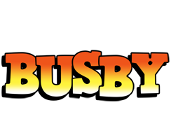 Busby sunset logo