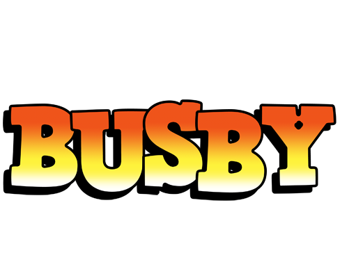 Busby sunset logo