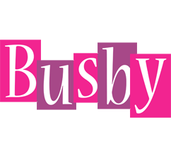 Busby whine logo