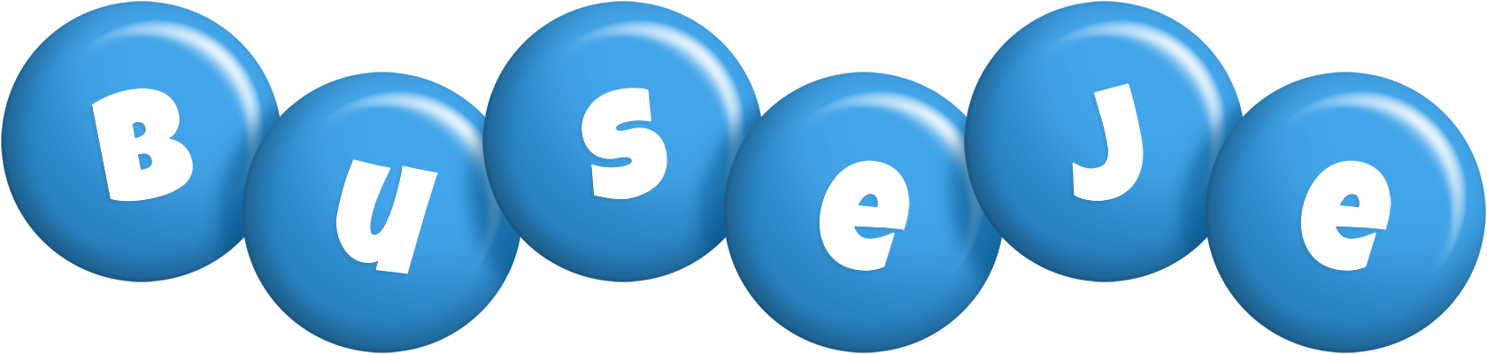 Buseje candy-blue logo