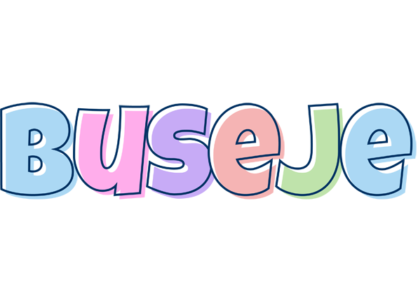 Buseje pastel logo