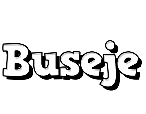 Buseje snowing logo