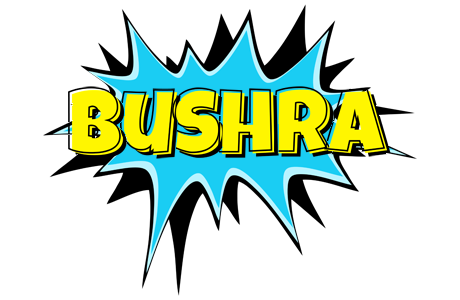 Bushra amazing logo