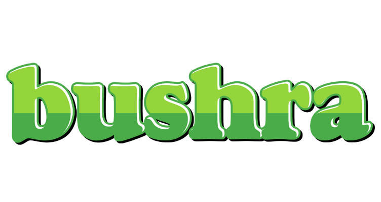 Bushra apple logo