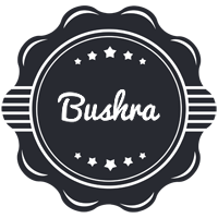 Bushra badge logo