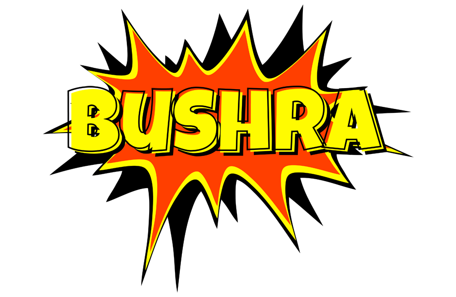 Bushra bazinga logo